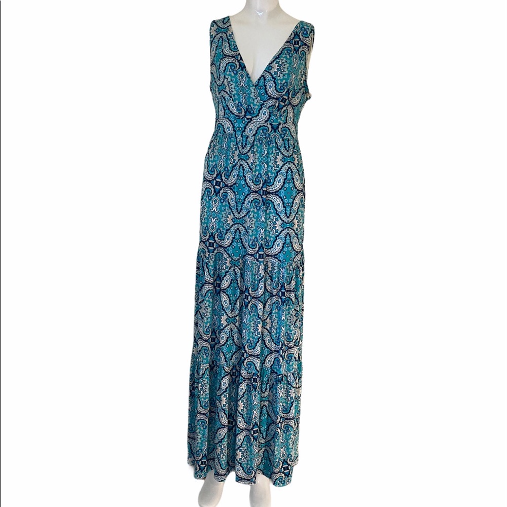 Saint johns bay blue comfortable dress